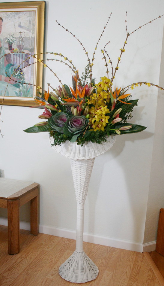 Flower Arrangement for Opening of Kyora Japanese Restaurant
